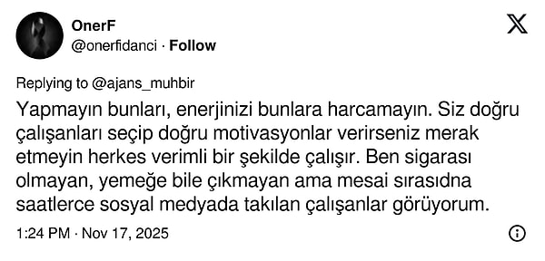 Çalışan Mola Süreleri ve Aktivitelerini İzleyen Uygulama Sosyal Medyada Tepki Aldı