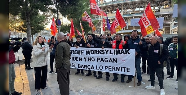 Camp Nou Yenileme için 79 Kaçak İşçi: Ortaya Çıktı