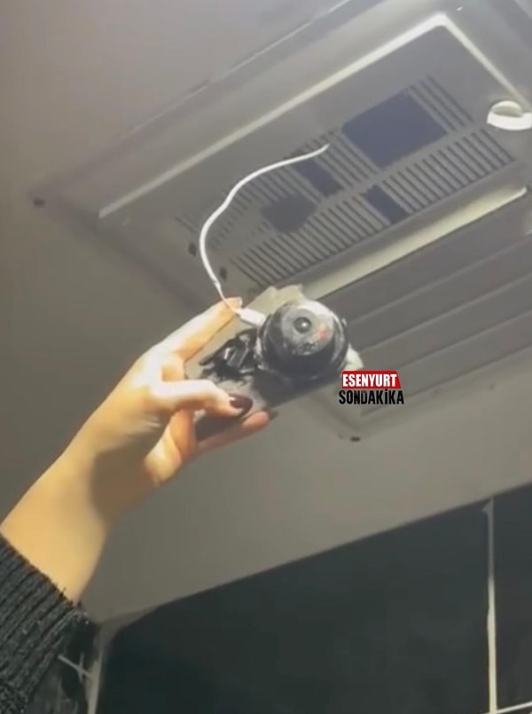 Esenyurt'ta İnşaat Firmasında Kadınlar Tuvaletinde Gizli Kameraya İlişkin Olay