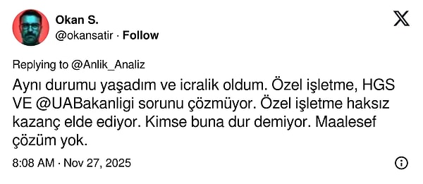 HGS Gişelerinde Sistem Arızası: Borç 16 Lira Yerine 30 Bin TL
