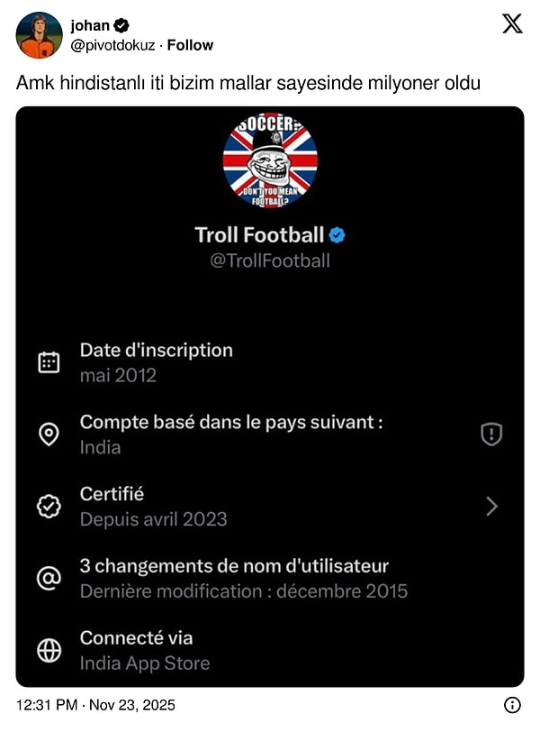 İki Çift Lafı Olmayanlar İçin: Xteki Büyük Hesapların Hintli Çıkmasına Şaşkın Saçmalık!