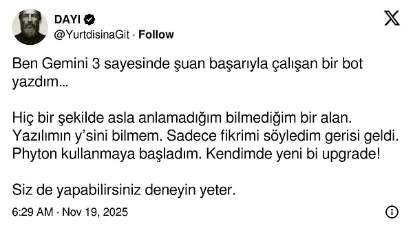 İşler Çığrından Çıktı: Google'ın Yeni Yapay Zeka Modeli Gemini 3 Kullanıcıları Şaşırttı!