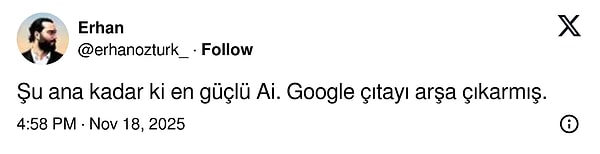 İşler Çığrından Çıktı: Google'ın Yeni Yapay Zeka Modeli Gemini 3 Kullanıcıları Şaşırttı!