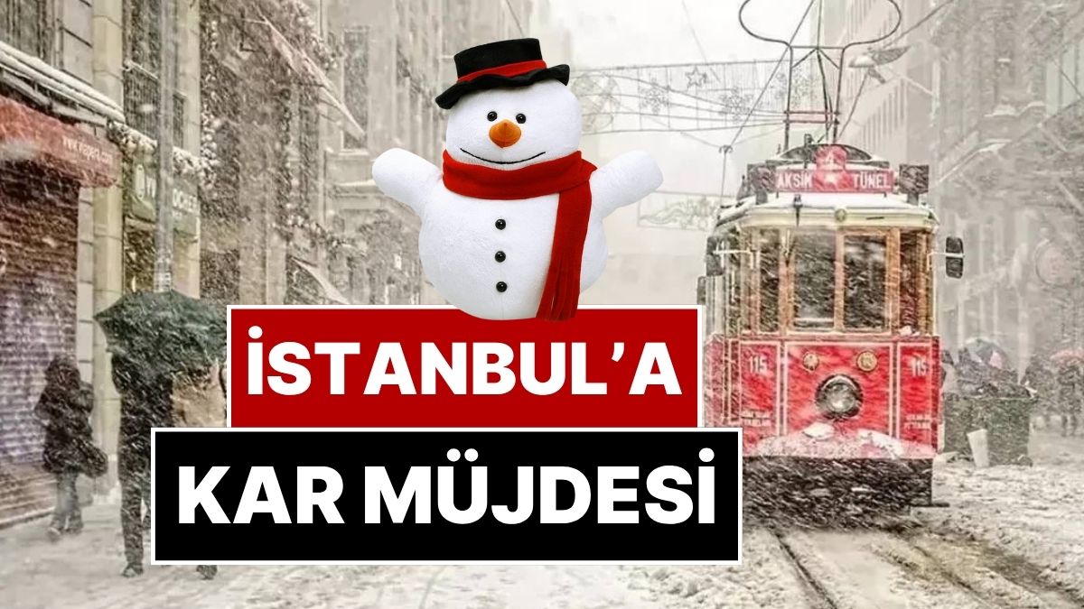İstanbul İçin Kar Müjdesi: 7 Kasım Cuma Hava Durumu