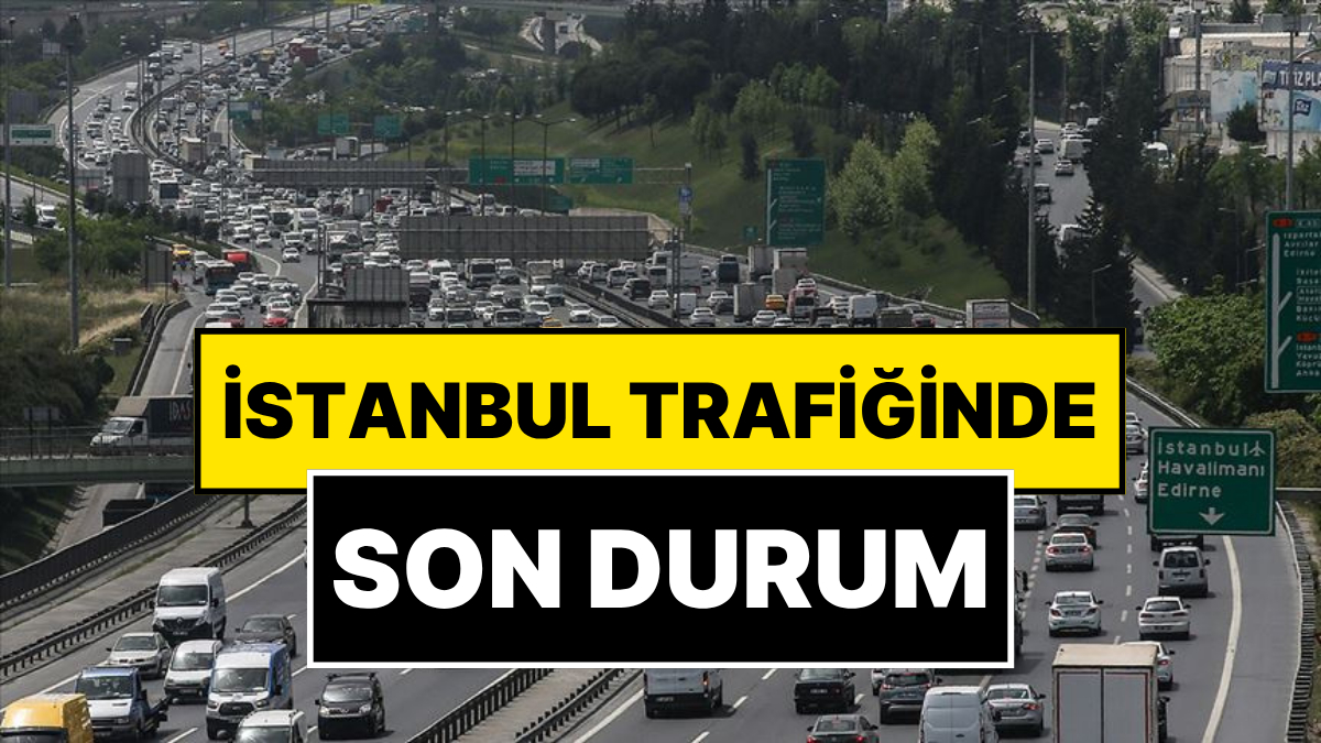İstanbul Trafiğinde Son Durum: İlk İş Gününün Akşamı Trafik Kilitlendi