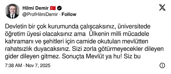 İstanbul Üniversitesi Profesörü Skandal 10 Kasım Paylaşımı: Tepkiler Üzerine Sildi