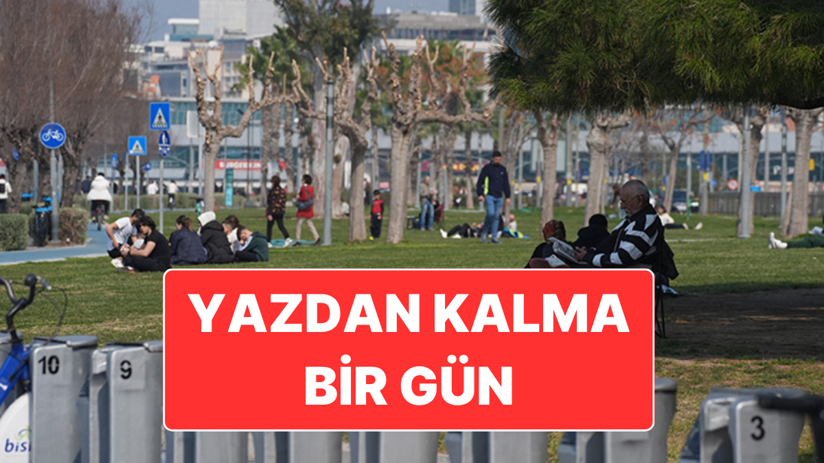 İzmir Hava Durumu: 16 Kasım Pazar İçin Yazdan Kalma Gün