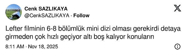Lefter’in Futbol Gecesi: Netflix’te Yayınlanan Filmi İzleyiciyi İkiye Böldü
