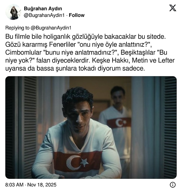 Lefter’in Futbol Gecesi: Netflix’te Yayınlanan Filmi İzleyiciyi İkiye Böldü