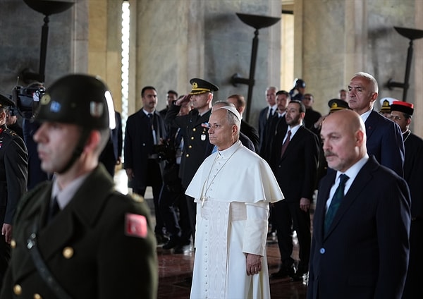 Papa 14. Leo Anıtkabir Ziyareti: Özel Deftere Yazdıkları