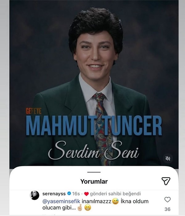 Serenay Sarıkaya'nın Mahmut Tuncer'in 'Hayatımı Serenay Oynasın' İsteğine Verdiği Cevapla Gülerken Düşündüren An