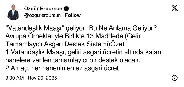 SGK Uzmanı Vatandaşlık Maaşı Uygulamasını 13 Maddede Açıkladı