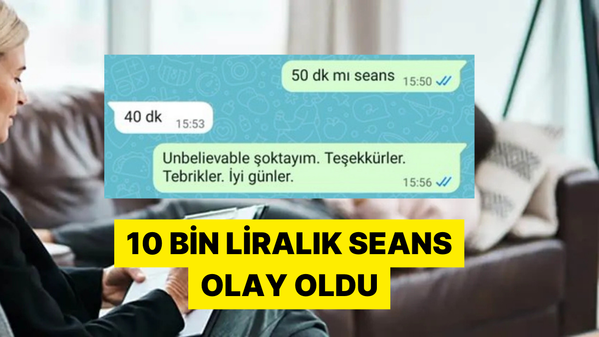 Sosyete Şöleni: Bir Psikolog ve Danışanın Diyaloğu Sosyal Medyada Çılgınca Patladı!