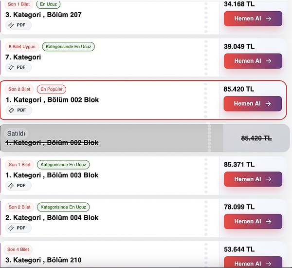 Tarkan Biletleri Karaborsaya Düştü: Dudak Uçuklatan Fiyatlar Uçta!