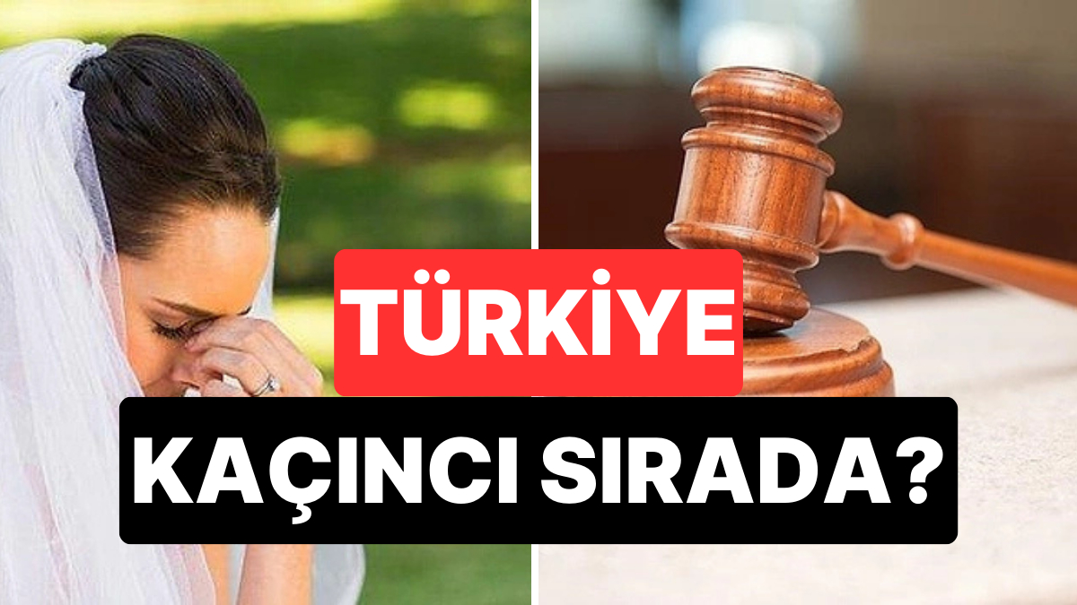 Türkiye’nin Boşanma Sırası: Dünyadaki Sıralama Açıklandı