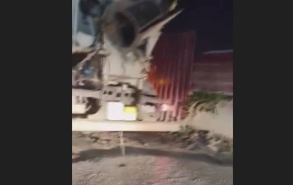 Yola Beton Döken Mikser Sürücüsünün Püritesi ve Ateşli İtirafi