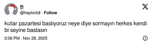 1 Aralık Pazartesiye Denk Gelince Yeni Başlangıç Zamanı: Mizahşörlerin Gülümseten Yorumlarıyla Gününüz Şakacı Bir Şeye Dönüşüyor!