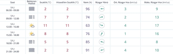 Ankara Hava Durumu 2 Aralık Salı: Bugün Hava Nasıl?